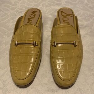 NWOT/NWOB SAM EDELMAN LAURNA,SUNCROCOPRTLEA MULES SIZE 11M